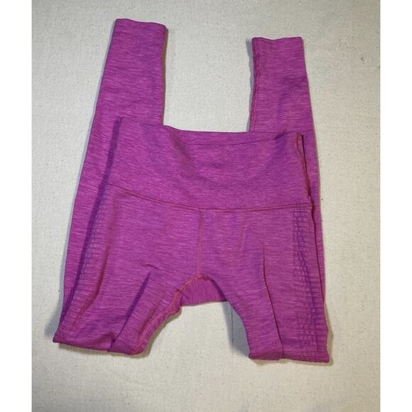 Alphalete Pink Leggings – High-Waisted – Size Small - Picture 1 of 3